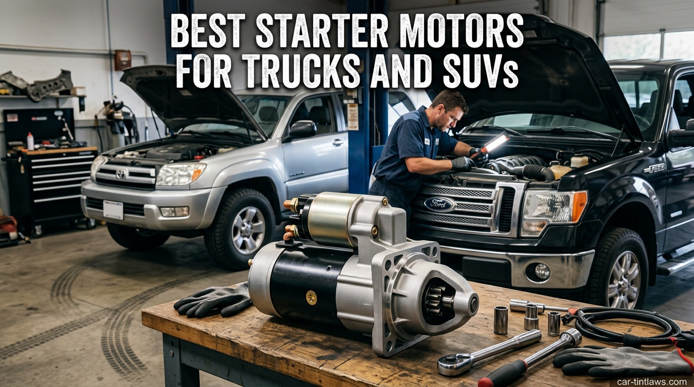 Best Starter Motors for Trucks and SUVs