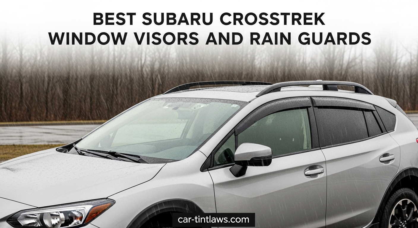 Best Subaru Crosstrek Window Visors and Rain Guards