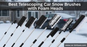 Best Telescoping Car Snow Brushes with Foam Heads