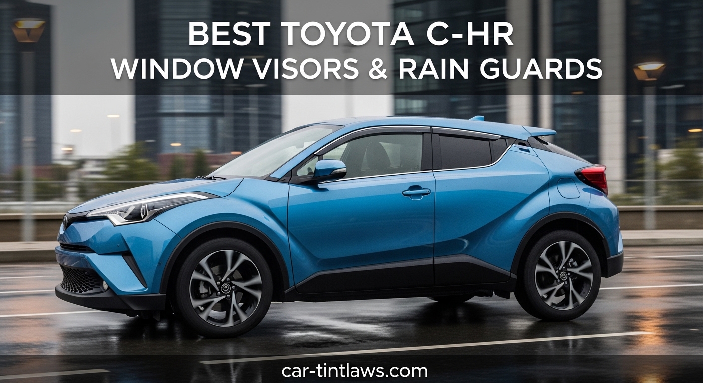 Best Toyota C-HR Window Visors & Rain Guards