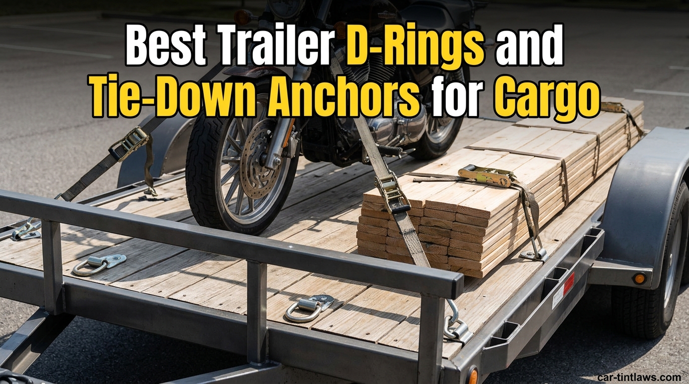 Best Trailer D-Rings and Tie-Down Anchors for Cargo