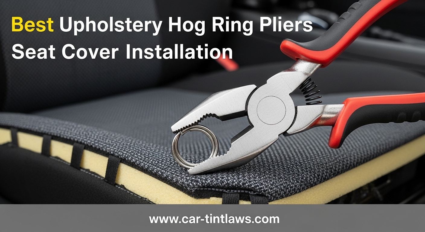 Best Upholstery Hog Ring Pliers for Seat Cover Installation