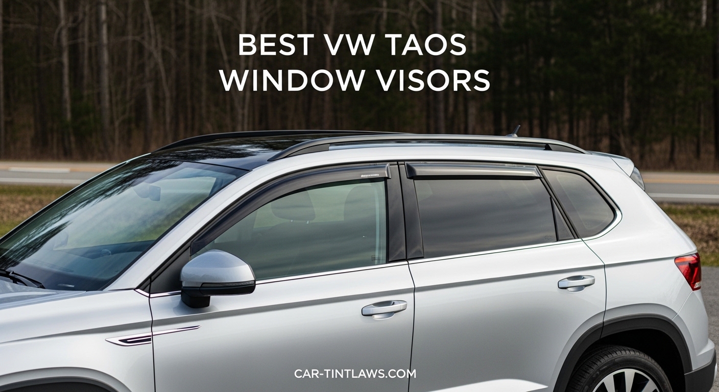 Best VW Taos Window Visors