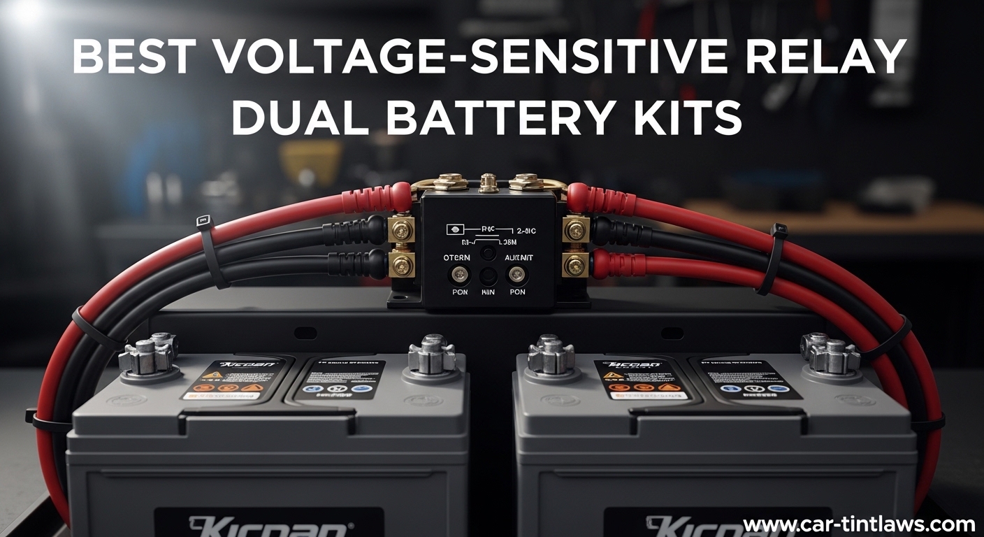 Best Voltage-Sensitive Relay Dual Battery Kits