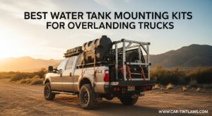 Best Water Tank Mounting Kits for Overlanding Trucks