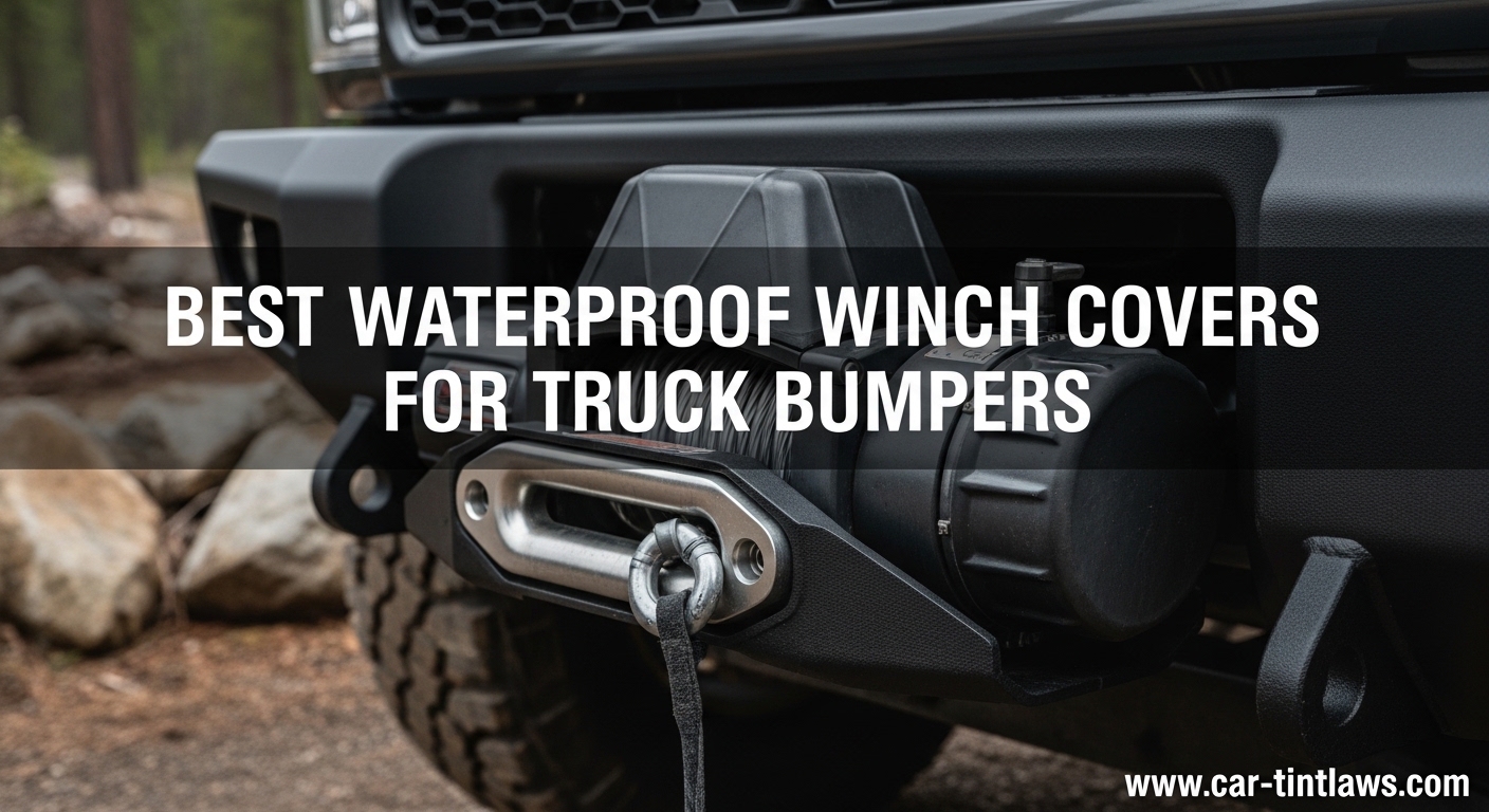 Best Waterproof Winch Covers for Truck Bumpers