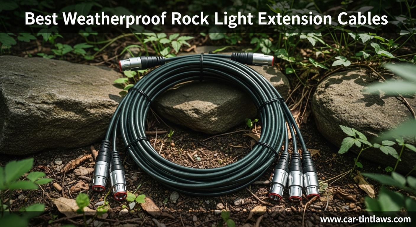 Best Weatherproof Rock Light Extension Cables