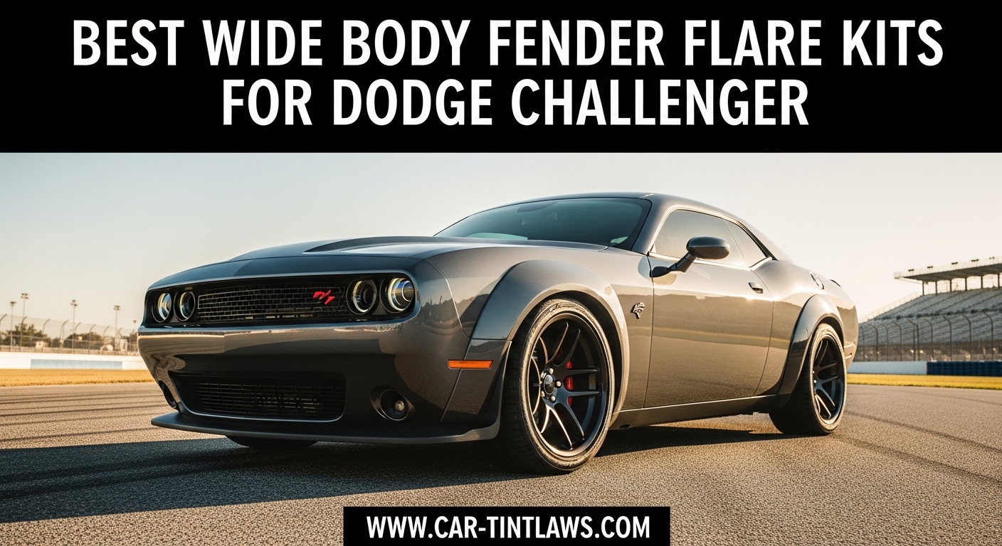 Best Wide Body Fender Flare Kits for Dodge Challenger