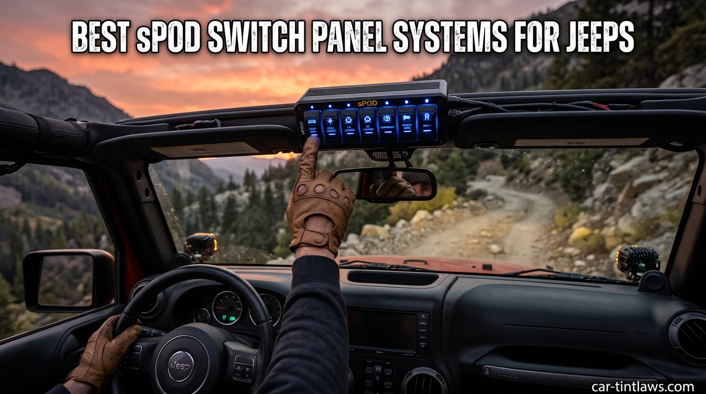 Best sPOD Switch Panel Systems for Jeeps