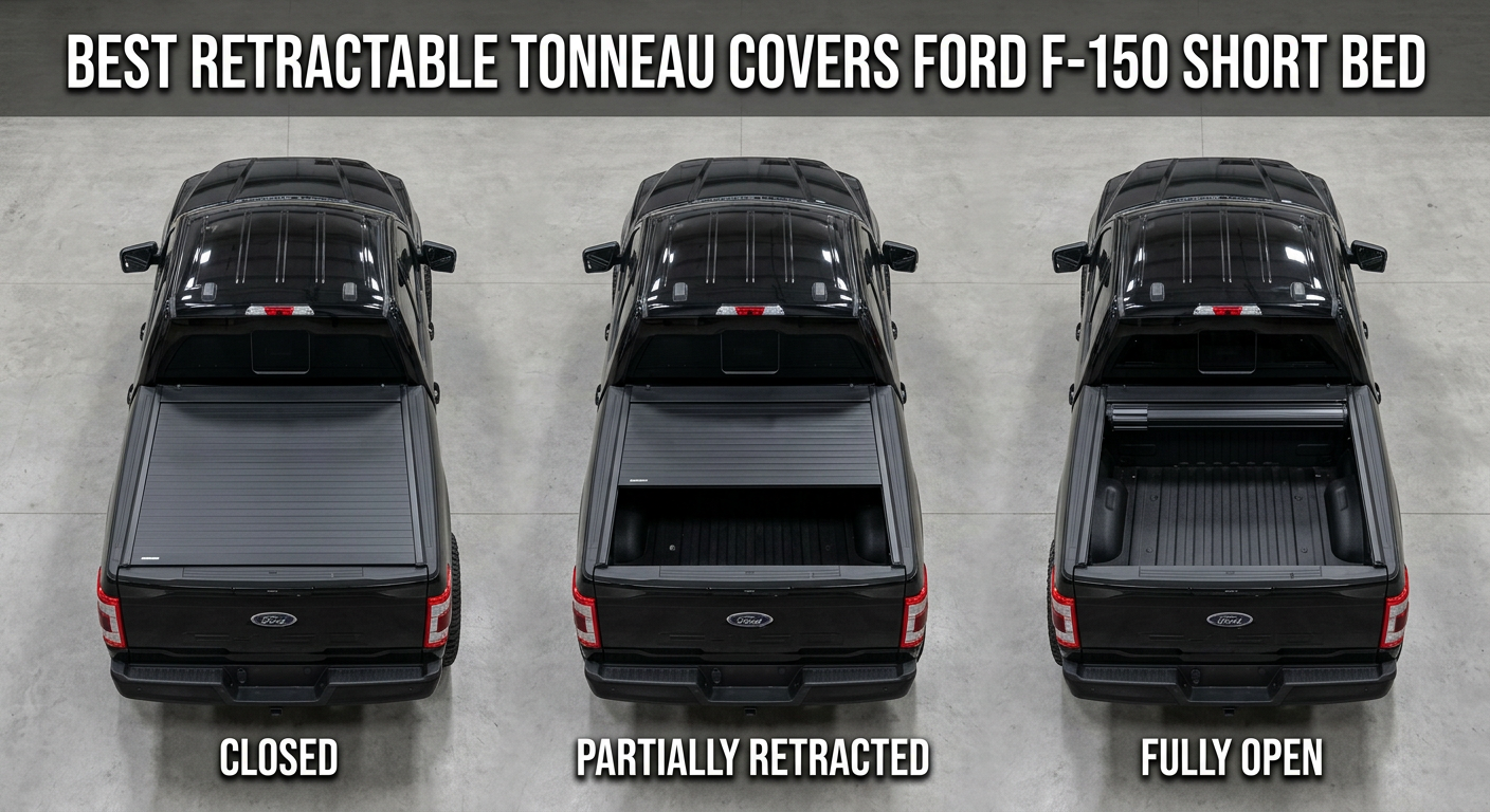 Best Retractable Tonneau Covers Ford F-150 Short Bed