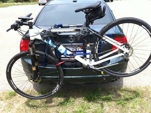 Thule 910XT Passage 2 Bike Trunk Mount Carrier, Black customer photo 1