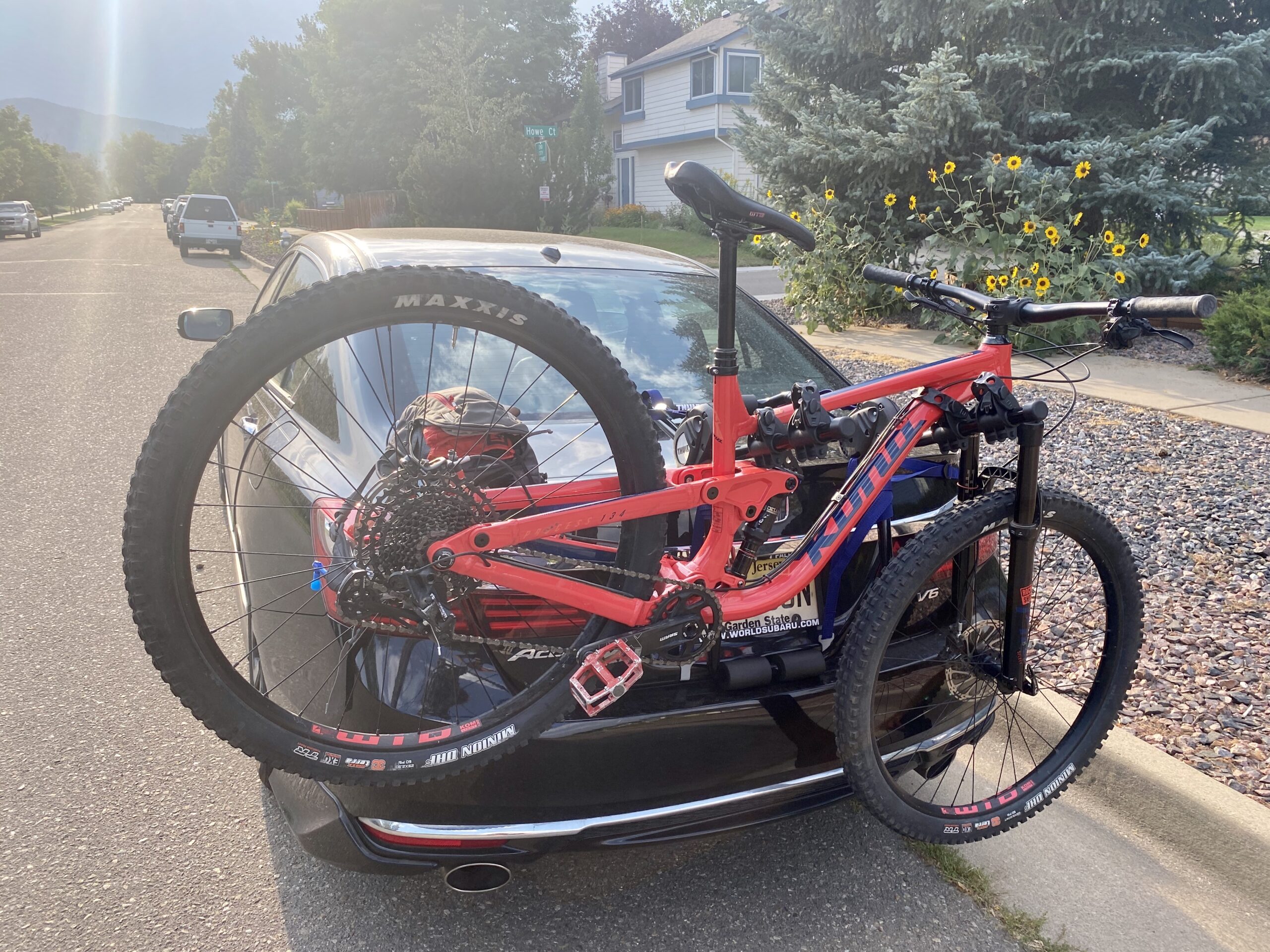 Thule 910XT Passage 2 Bike Trunk Mount Carrier customer photo 2