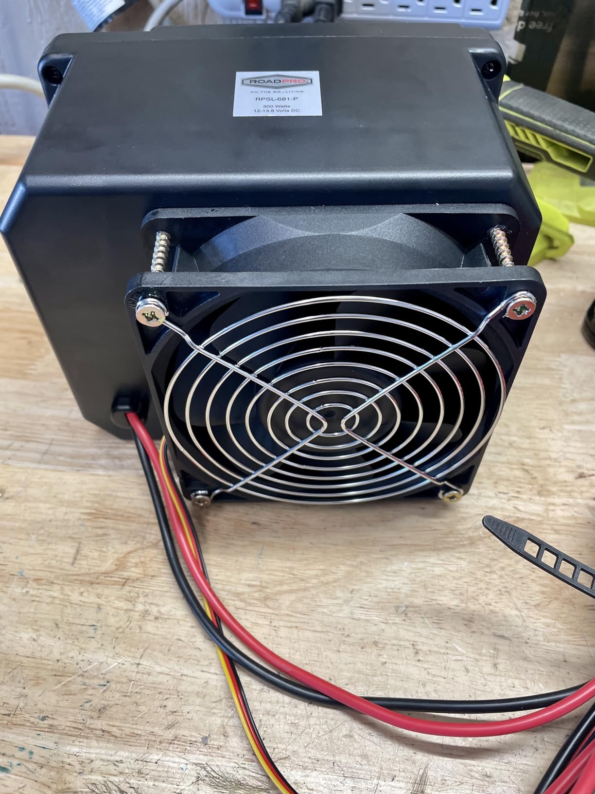 Roadpro 12v RPSL-681 12-volt Ceramic Heater/fan customer photo 1