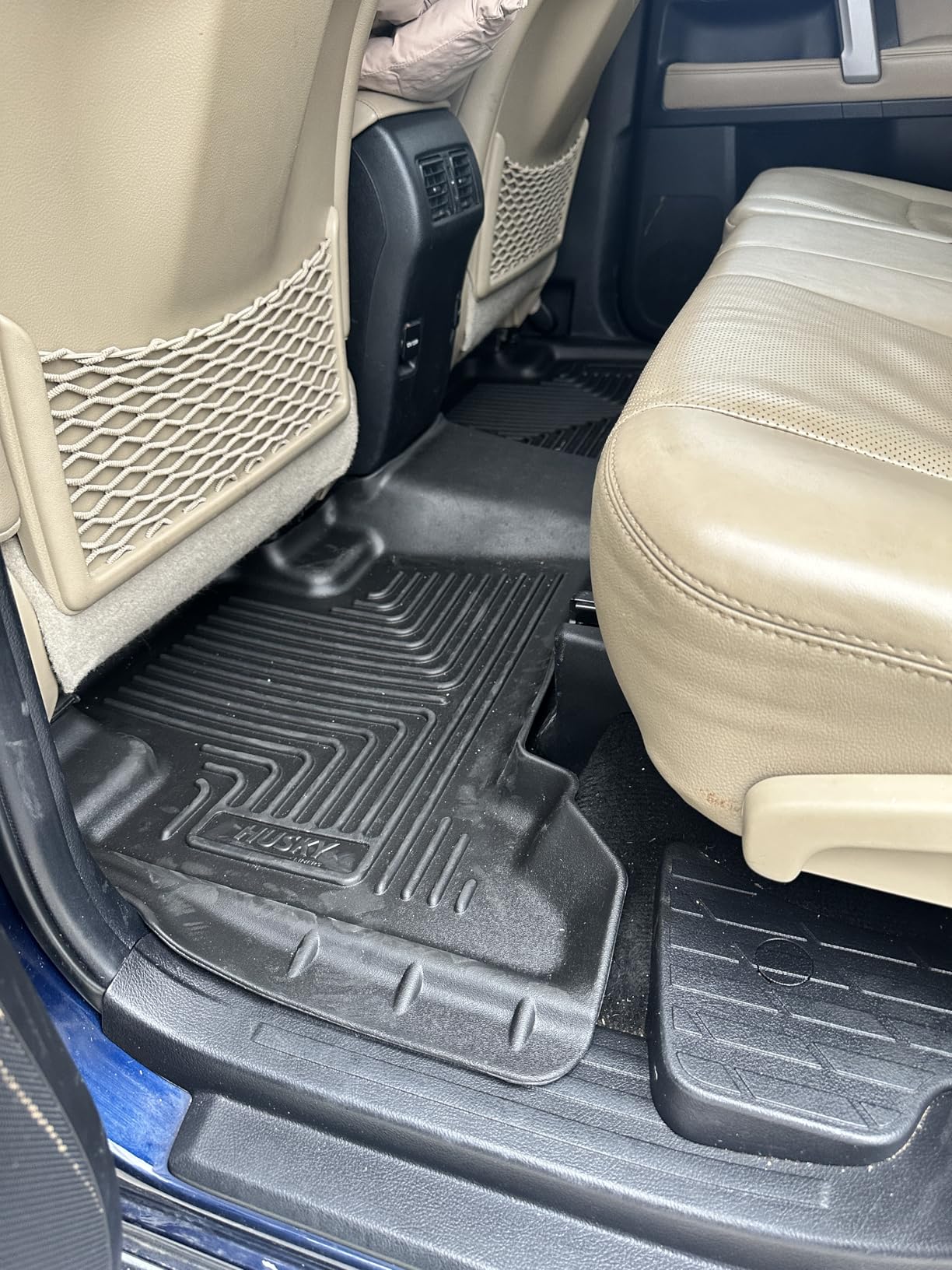 Husky Liners Weatherbeater Floor Mats | Fits 2013-2024 Toyota 4Runner; 2014-2024 Lexus GX460 | Front & 2nd Row, 3-pc Black - 99571 customer photo 1