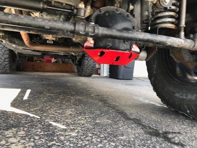 Rough Country Front Dana 30 Skid Plate for 2007-2018 Jeep Wrangler JK - 797, Black customer photo 1
