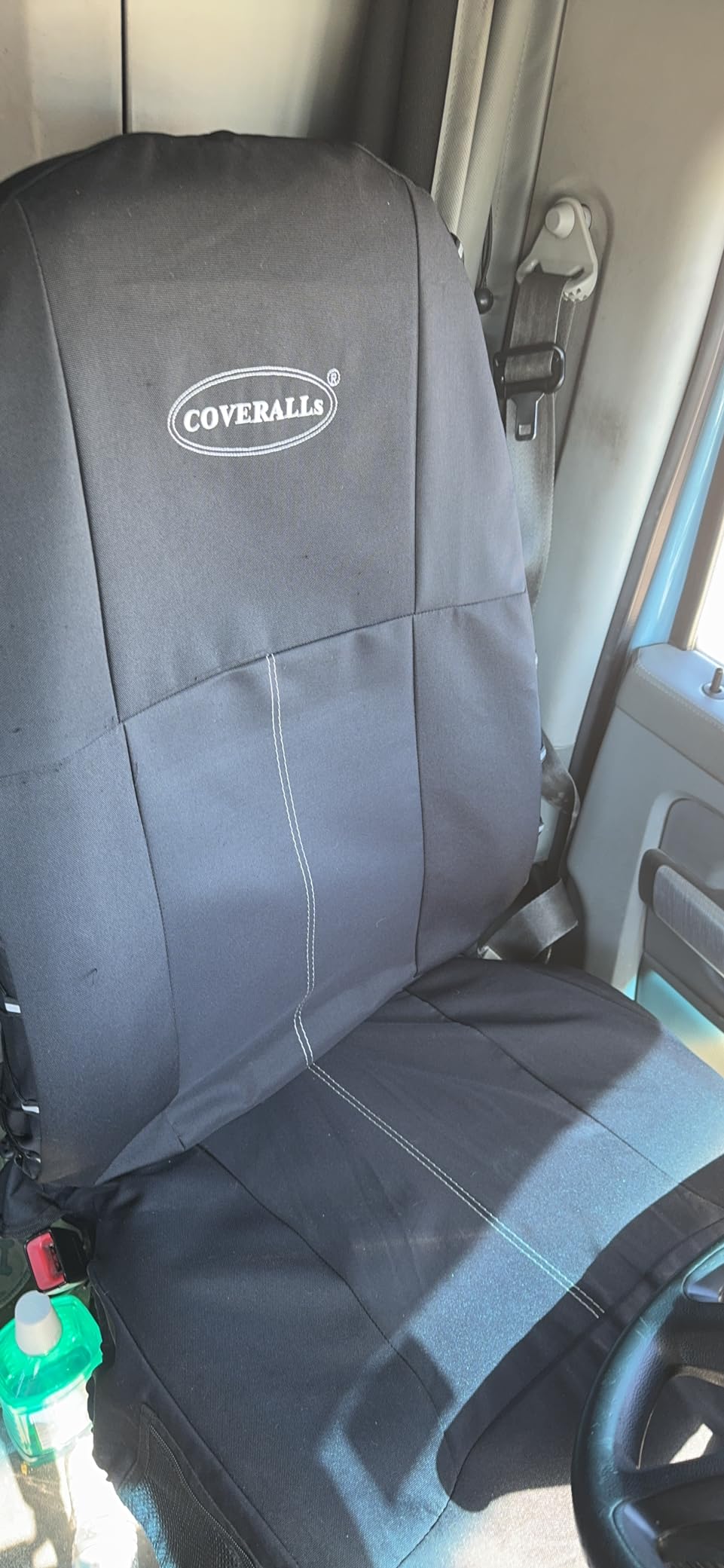 Seats Inc. Coveralls Truck Seat Cover - Solid Black, Model Number 9106 customer photo 2
