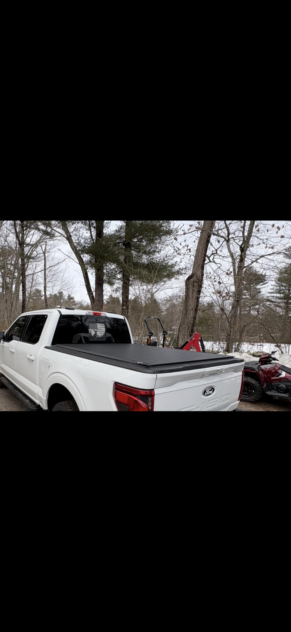 TruXedo Lo Pro Soft Roll Up Truck Bed Tonneau Cover | 597701 | Fits 2015-2026 Ford F-150 5'7