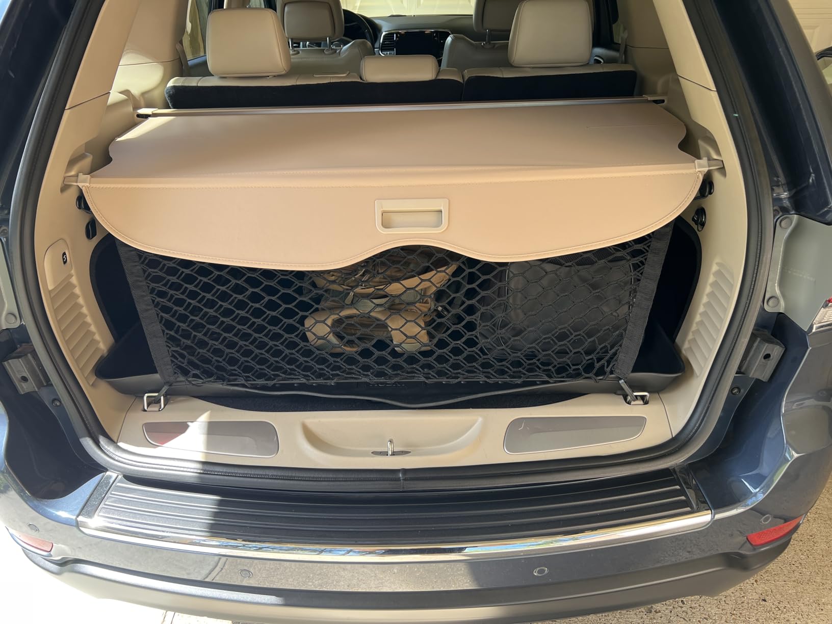Envelope Style Trunk Mesh Cargo Net - For Jeep Grand Cherokee 2011 - 2021 Car Accessories - Premium Trunk Organizers and Storage customer photo 1