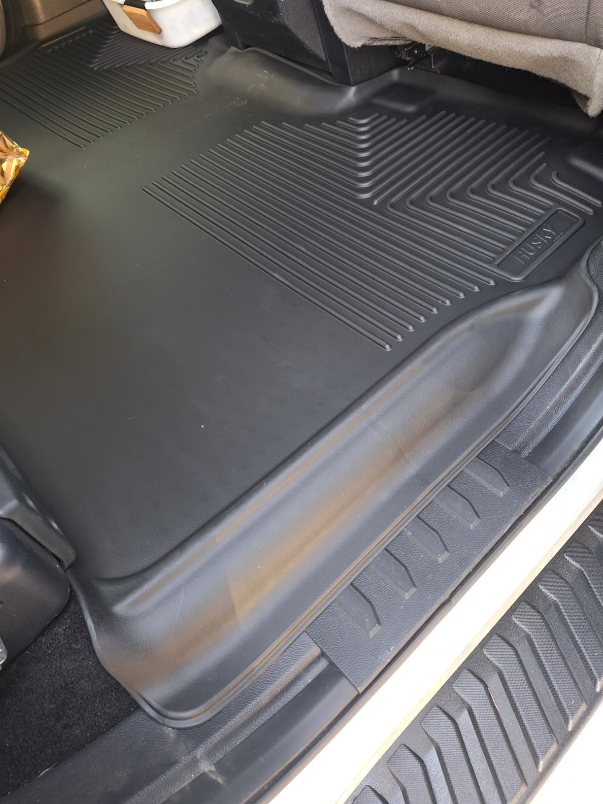 Husky Liners Weatherbeater Floor Mats | Fits 2015-2026 Ford F-150, 22-25 Lightning, SuperCrew (Crew Cab) & SuperCab (EXT Cab) | Front Row, 2-pc Black - 18361 customer photo 2