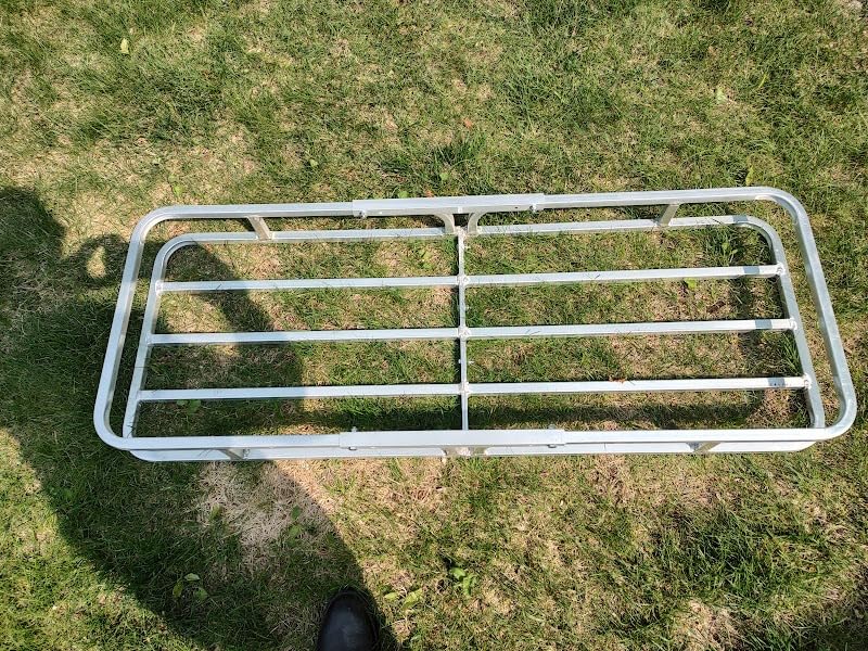 Guide Gear Hitch Cargo Carrier Mount Aluminum, Hitch Rack Basket for Vehicle, Car, Trailer customer photo 2