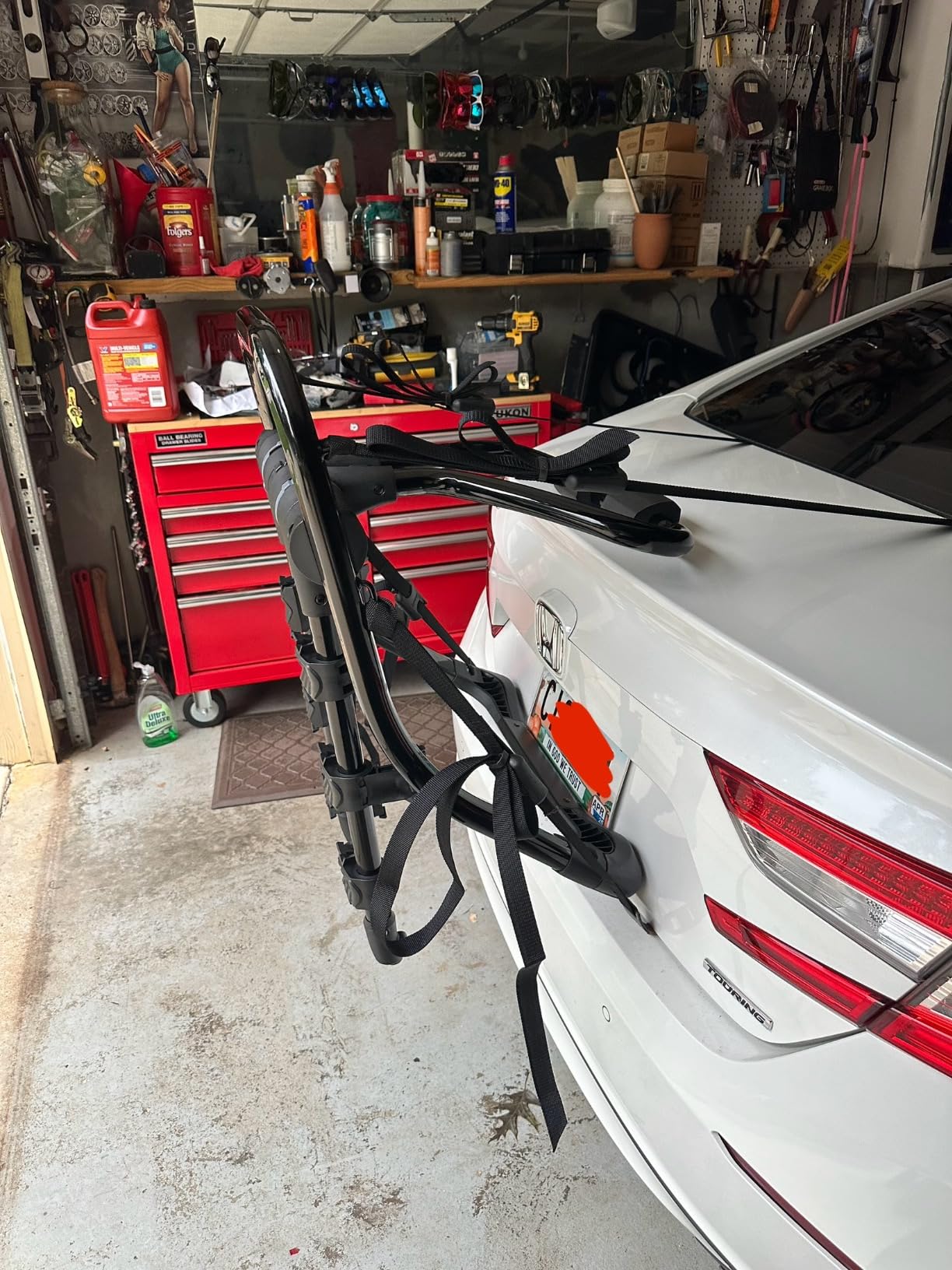 Yakima FullBack 3 Premium Trunk Bike Rack, Holds 3 Bikes, Tool-Free Installation, SuperCush ZipStrips, Foldable Arms, SKS Locks, Bottle Opener customer photo 2