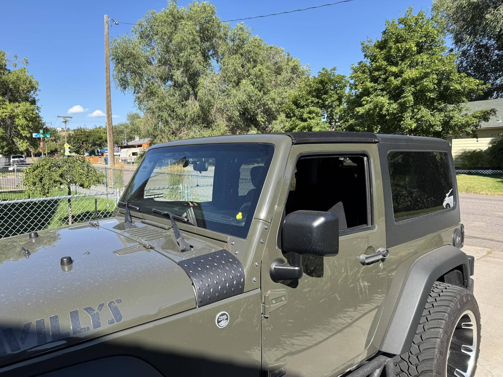 Bestop 52450-17 Sunrider for Hardtop in Black Twill for 2007-2018 2-Door and 4-Door customer photo 2