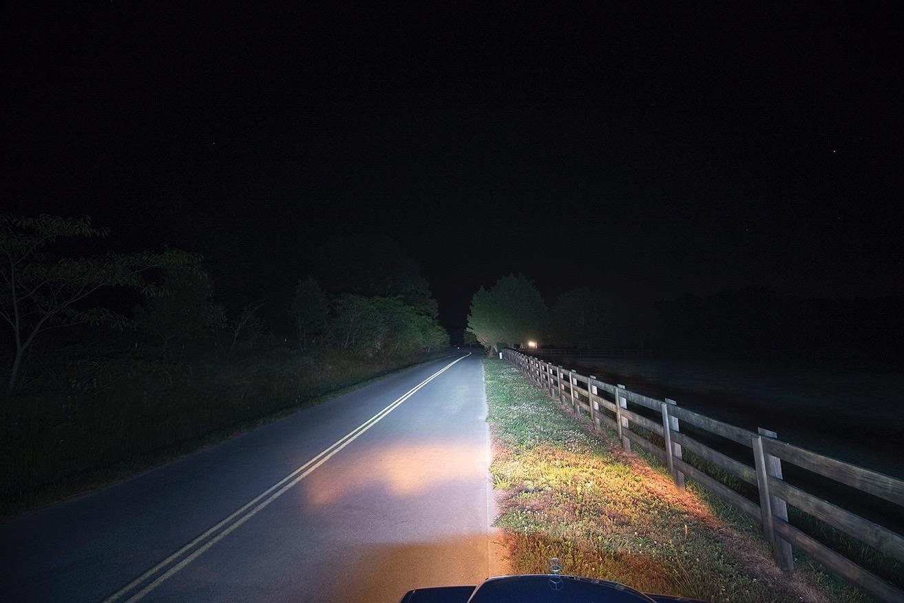 Auxbeam 50 Inch LED Light Bar 288W LED Driving Light Curved 5D Lens Spot Flood Combo Beam Off-Road Light with Wiring Harness customer photo 2