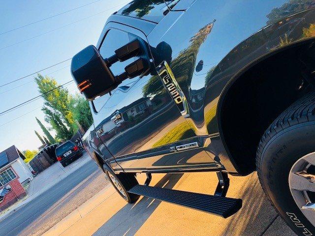 RealTruck AMP Research PowerStep Plug-N-Play Retractable Electric Truck Steps with LED Step Lights | Fits 2017 - 2019 Ford F-250/F-350/F-450 Super Duty | 76235-01A customer photo 2