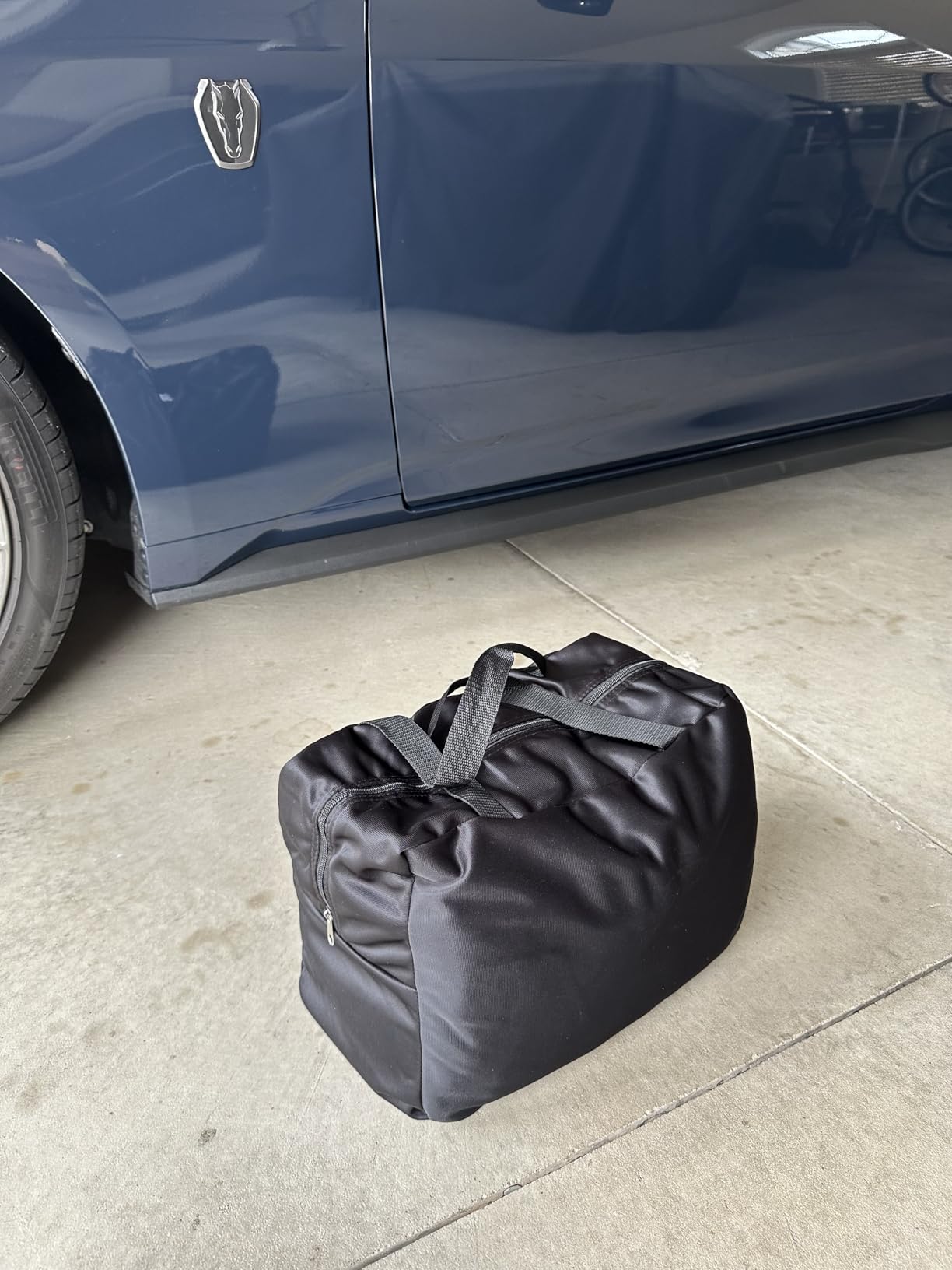 SR1 Performance USA Indoor Car Cover for Ford Mustang 2005-2026 - Ultraguard Stretch Satin Custom Fit Dust Cover customer photo 2