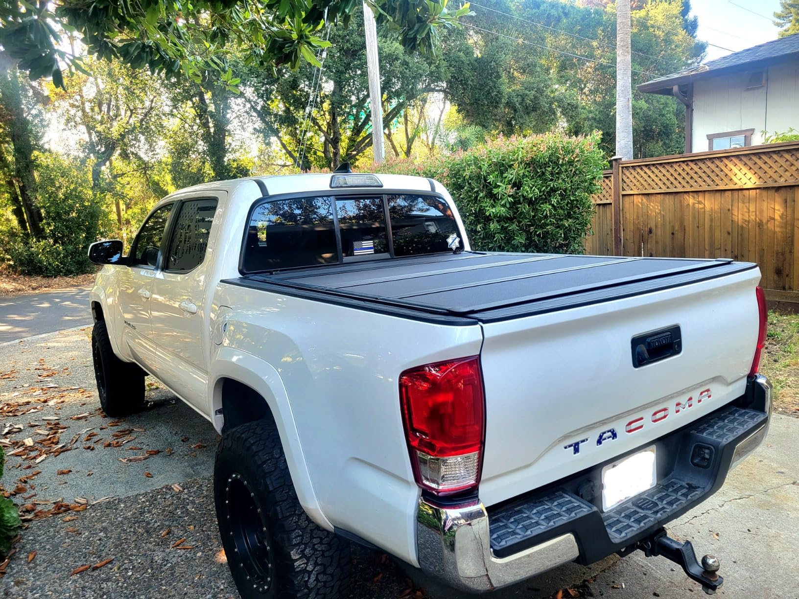 BAK BAKFlip MX4 Hard Folding Truck Bed Tonneau Cover | 448427 | Fits 2016-2023 Toyota Tacoma w/OE Track System 6' 2