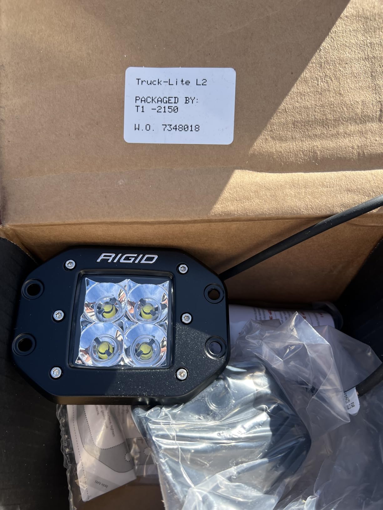 Rigid Industries D-Series PRO Flood Beam, Pair, Universal, 2-Pack customer photo 1