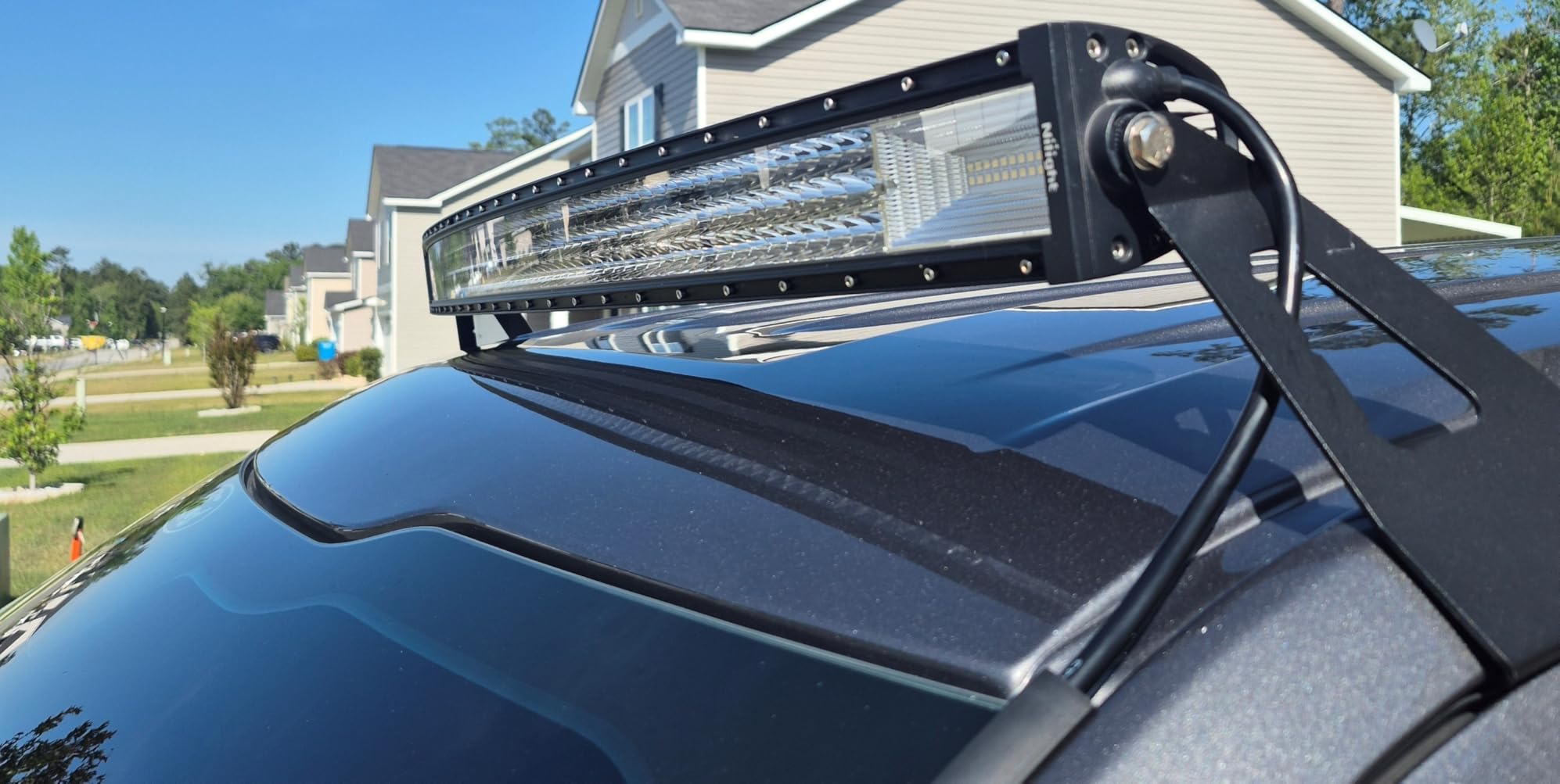 Nilight - 18019C-A LED Light Bar 52Inch 783W Triple Row 49500LM Flood Spot Combo Beam Led Bar Driving Lights Boat Lights Super Bright Led Off Road Lights for Trucks,2 Years Warranty customer photo 2