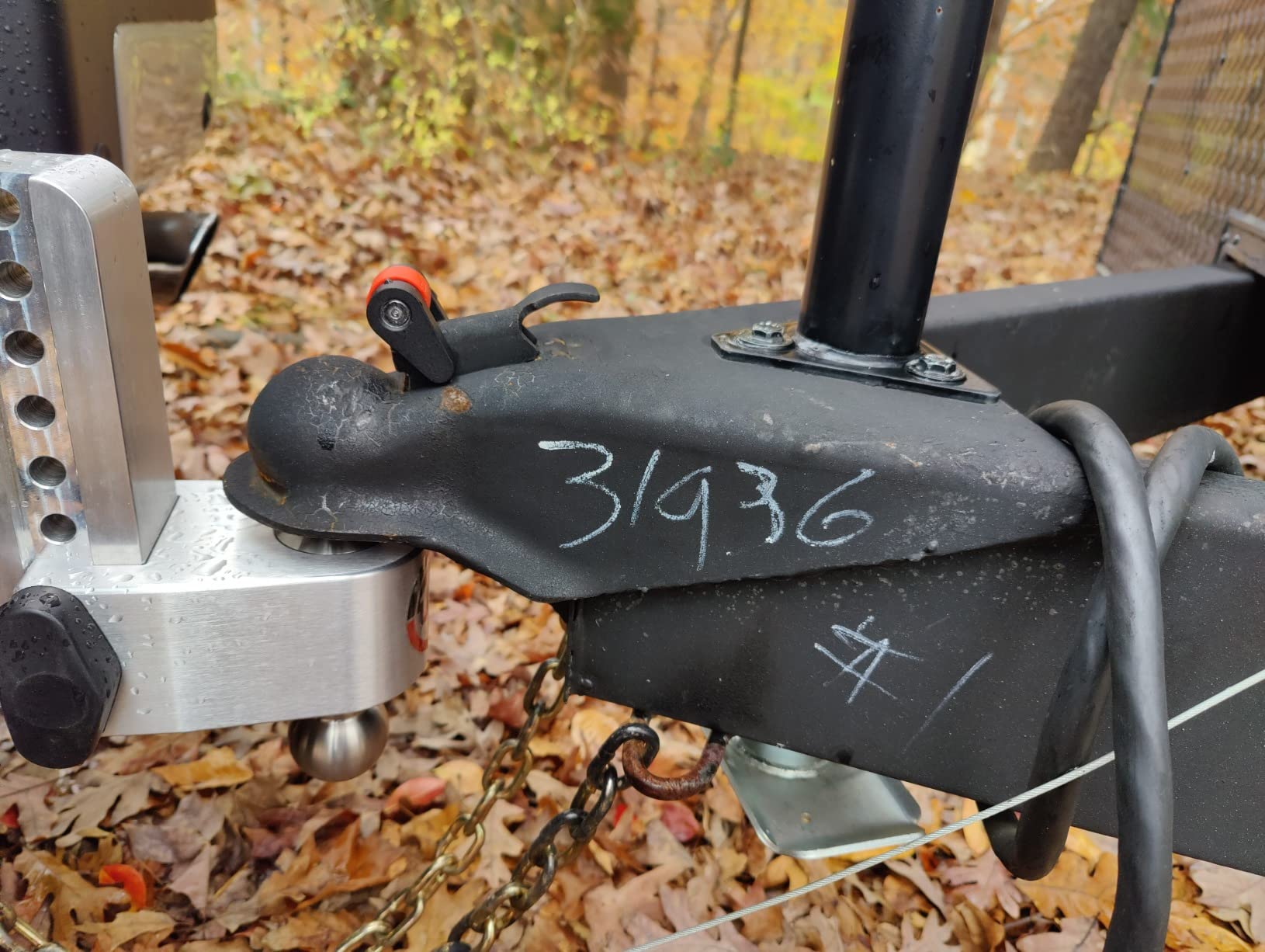 Weigh Safe Adjustable Trailer Hitch Ball Mount - 6