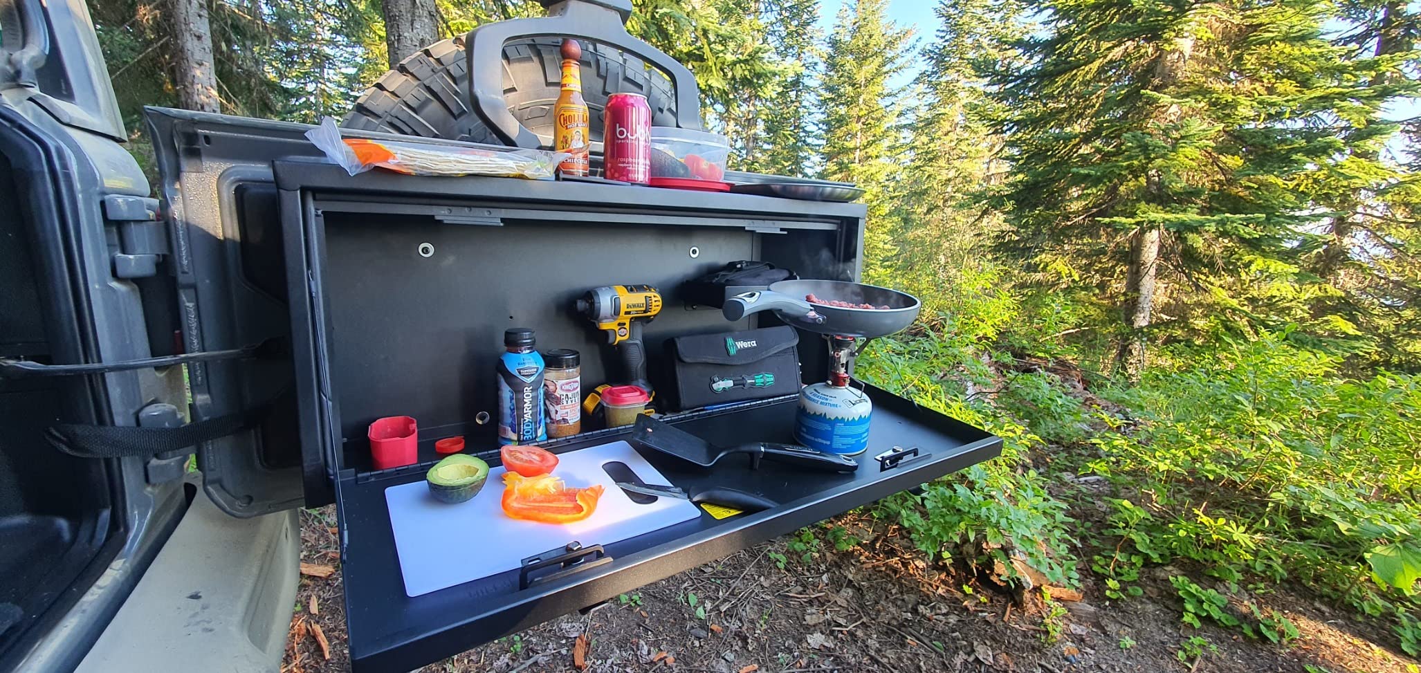 Tuffy Security Products - Lockbox | Tailgate Premium Storage for Jeep Wrangler JL | 2018-2023 customer photo 1