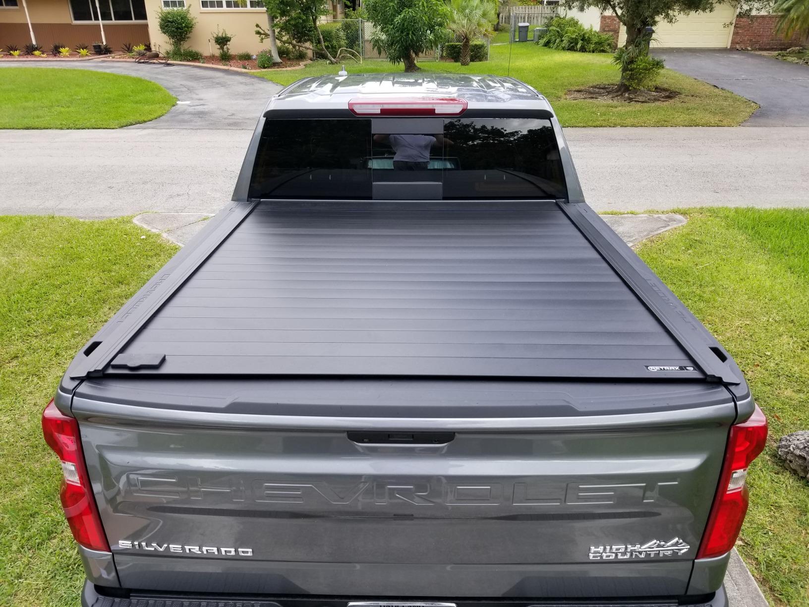 RealTruck Retrax RetraxPRO MX Retractable Truck Bed Tonneau Cover | 80481 | Fits 2019 - 2025 Chevy/GMC Silverado/Sierra, works w/ MultiPro/Flex tailgate (w/o Carbon Pro bed) 5' 10