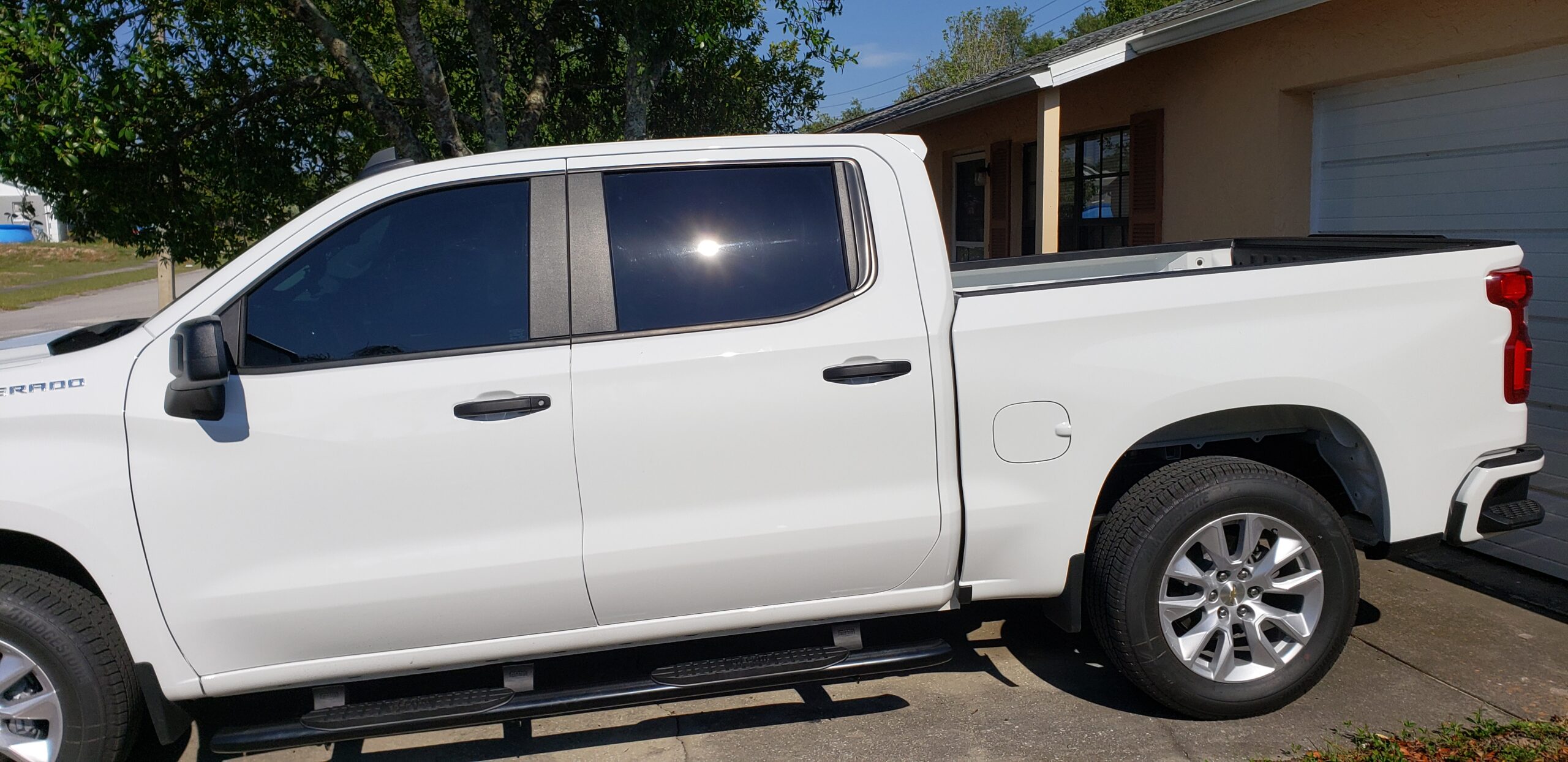 Westin 21-24135 PRO TRAXX 4 Oval Nerf Bars fits 2019-2026 Silverado Sierra 1500 2020-2026 Silverado Sierra 2500 3500 Crew Cab (Exc 2019 Silverado LD/Sierra 1500 Limited) Black Pair customer photo 2