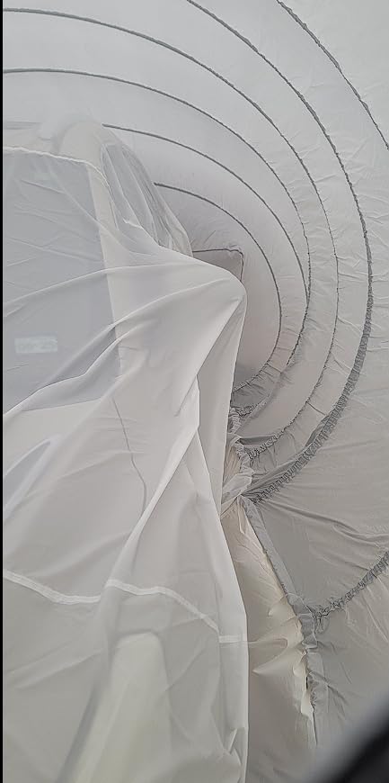 Hail Protector Car Cover - Inflatable Hail Proof Shield System for SUV/Truck (SUV2 Silver) customer photo 1