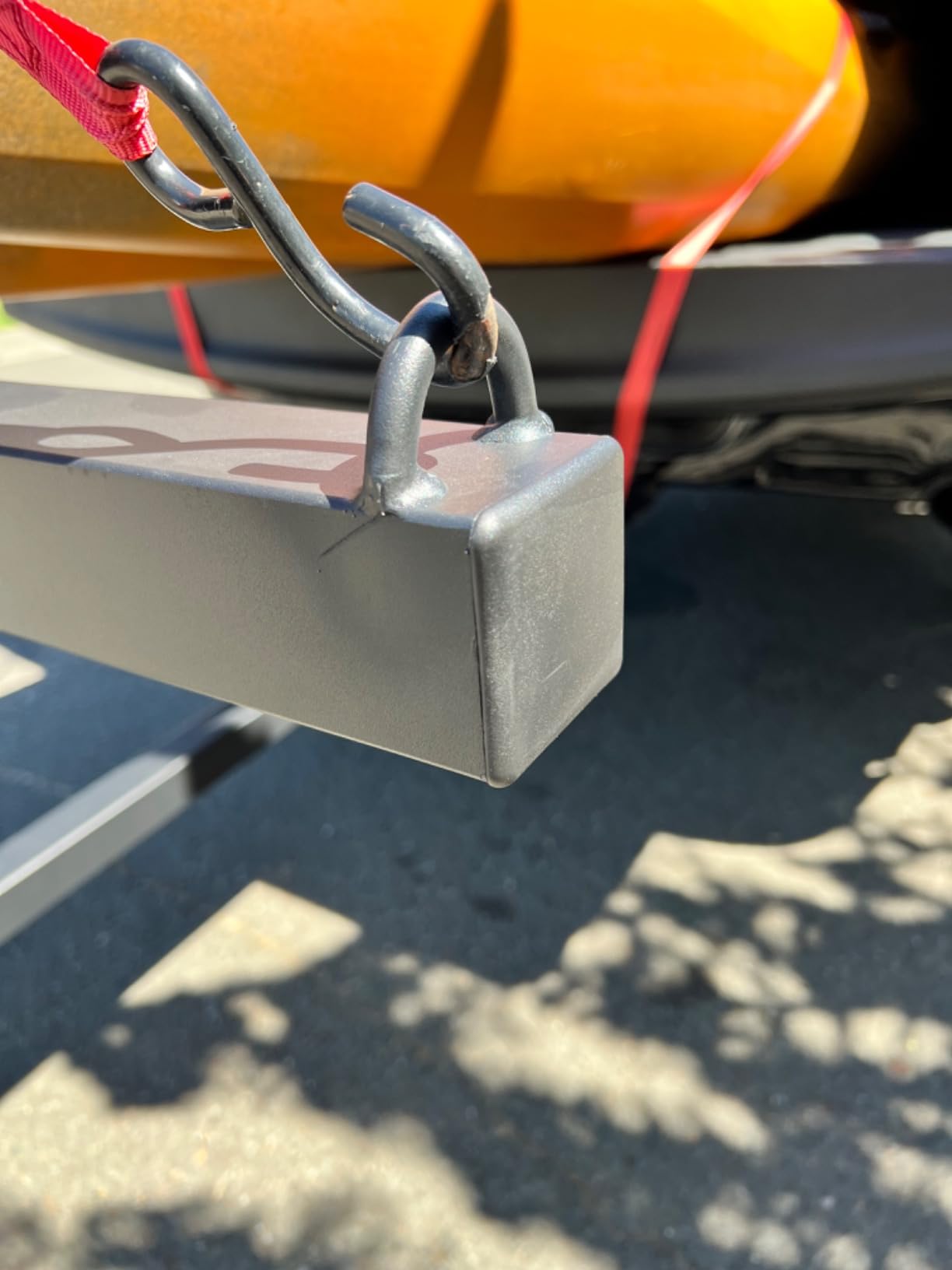 Guide Gear Pick Up Truck Bed Extender Hitch Extension Mount Rack for Kayak, Canoe, Lumber, 2-Inch Receiver customer photo 1