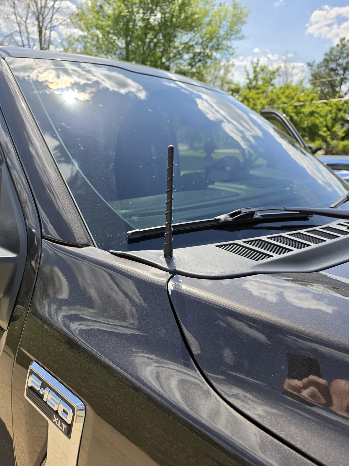 VOFONO Short Antenna for Ford F150 F-150 2009-2026, 7 Inch F-150 Raptor Lightning 2017-2026 F-250 F-350, 2021-2024 Bronco Pickup Truck Antenna Replacement customer photo 1