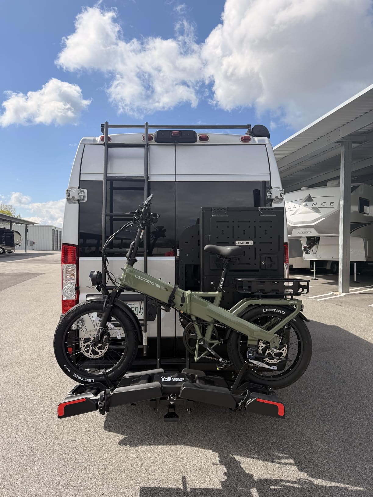 KUAT Pivot V2 Swing Away Bike Rack Extension | Durable Adjustable 90 & 120-Degree Swinging Bicycle Hauling 2