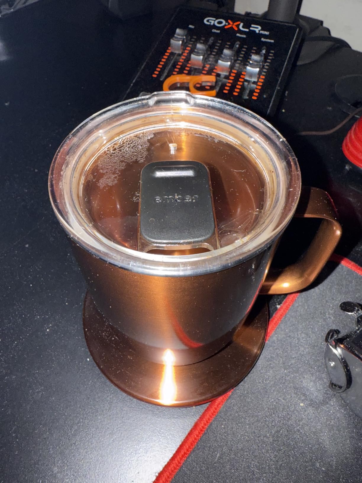 Ember Temperature Control Smart Mug 2, 14 Oz, App-Controlled Heated Coffee Mug with 80 Min Battery Life and Improved Design, Black customer photo 2