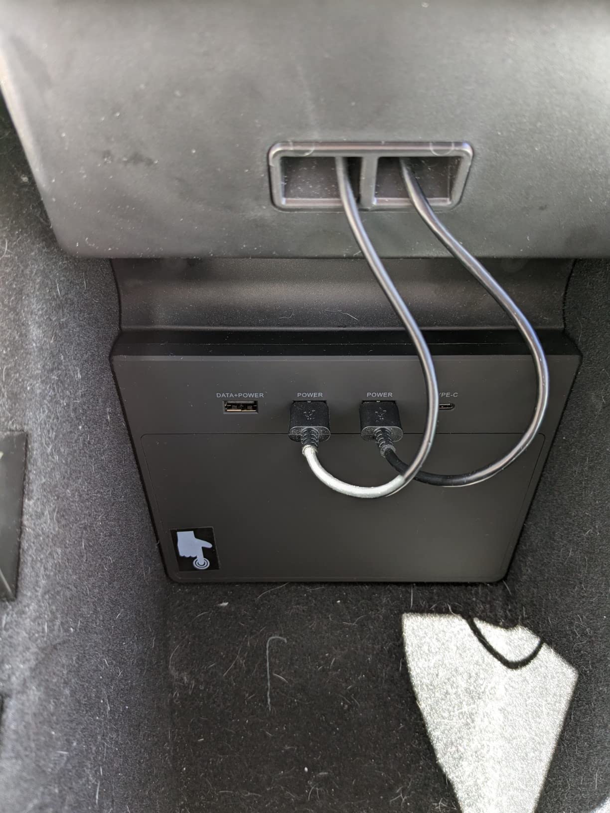 TAPTES USB Hub 5 in 1 Ports for Tesla Model 3 Before June 2020(Not Fit for Model Y),Dashcam & Sentry Mode Viewer USB Hub dongle USB (Not Fit for Tesla Model 3 Produced After June 2020) customer photo 1