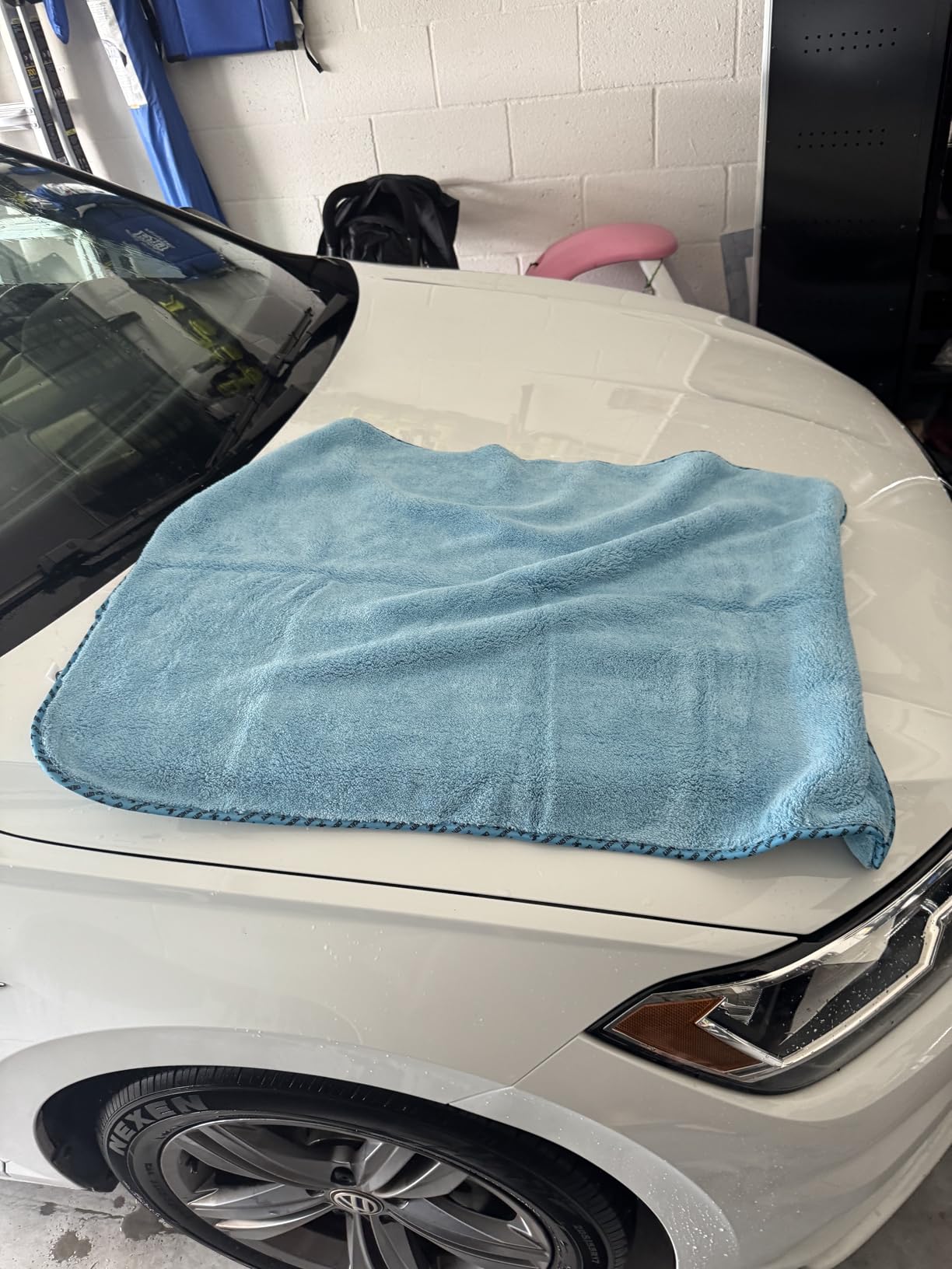 Chemical Guys Woolly Mammoth Large Microfiber Drying Towel - 36 x 25 Inch Gray, Ultra Plush Super Absorbent Car Drying Towel for Cars, Trucks, SUVs, Motorcycles, RVs, and Auto Detailing customer photo 1