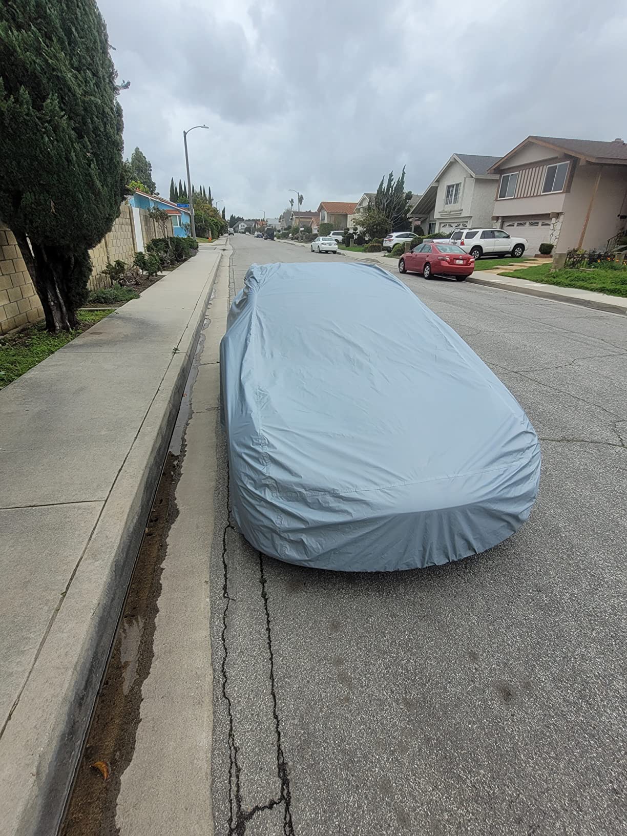 iCarCover 18-Layers Premium Universal Fit Car Cover Waterproof All Weather Sun Rain Snow UV Protection customer photo 1