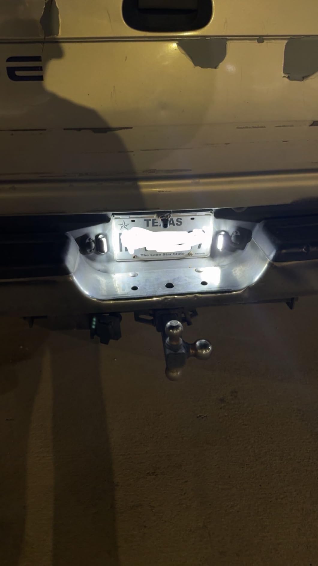 2PCS Xenon White LED License Plate Light - 12V-24V DC Waterproof 6-SMD Lamp Taillight for Truck, SUV, Trailer, Van, RV, Boats - Step Courtesy, Dome/Cargo, Under Hood Light customer photo 1