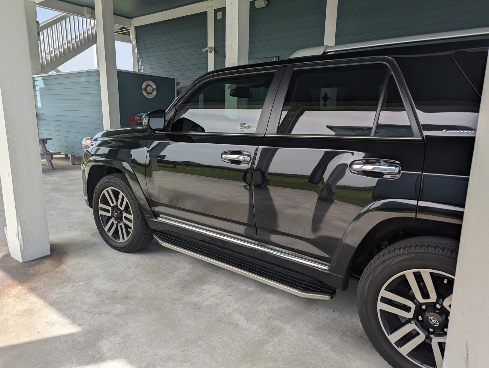TAC Running Boards Fit Toyota 4Runner 2010-2024 Limited | 2010-2013 SR5 | 2019-2022 Nightshade Edition | 22-24 TRD Sport Models Aluminum Black Side Steps customer photo 1