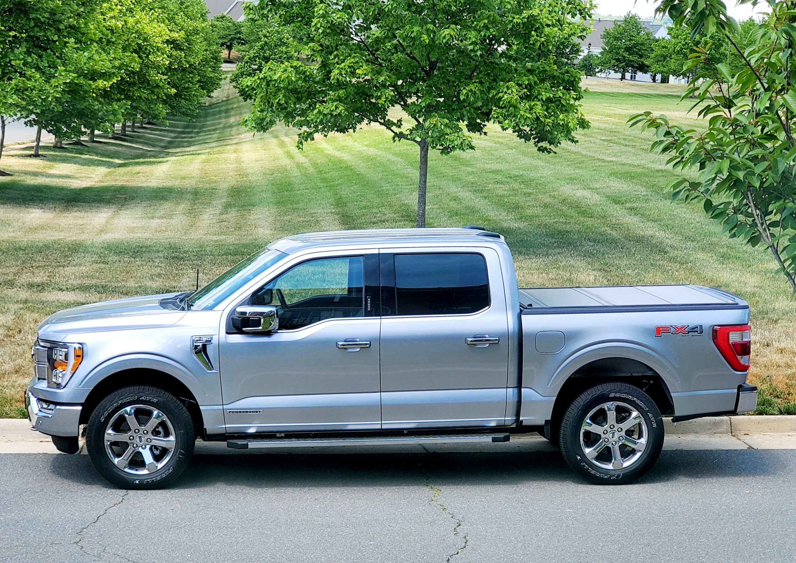 Undercover Ultra Flex Hard Folding Truck Bed Tonneau Cover | UX22029 | Fits 2021-2025 Ford F-150 5' 7