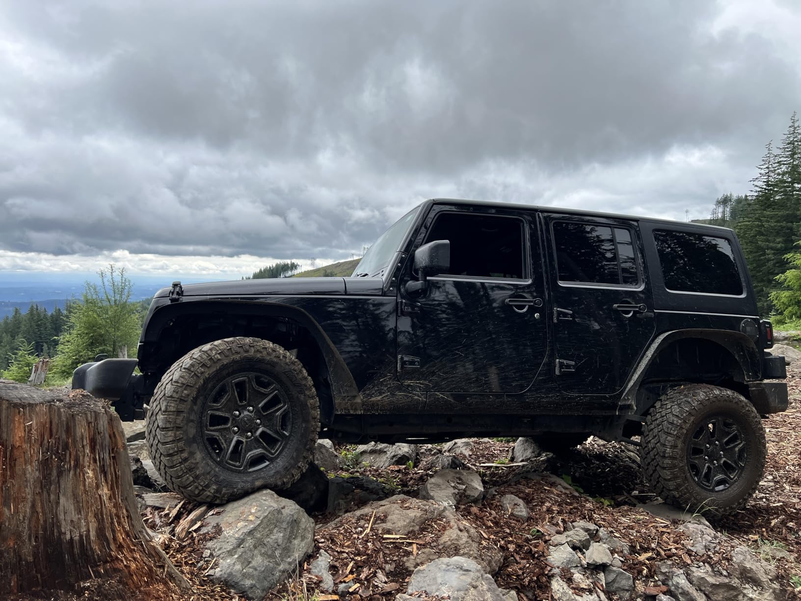 Nilight Off-Road Fender Flares Kit Compatible with 2007-2018 Wrangler JK (2/4 Doors) Heavy-Duty Solid Steel Black Textured Fenders customer photo 2