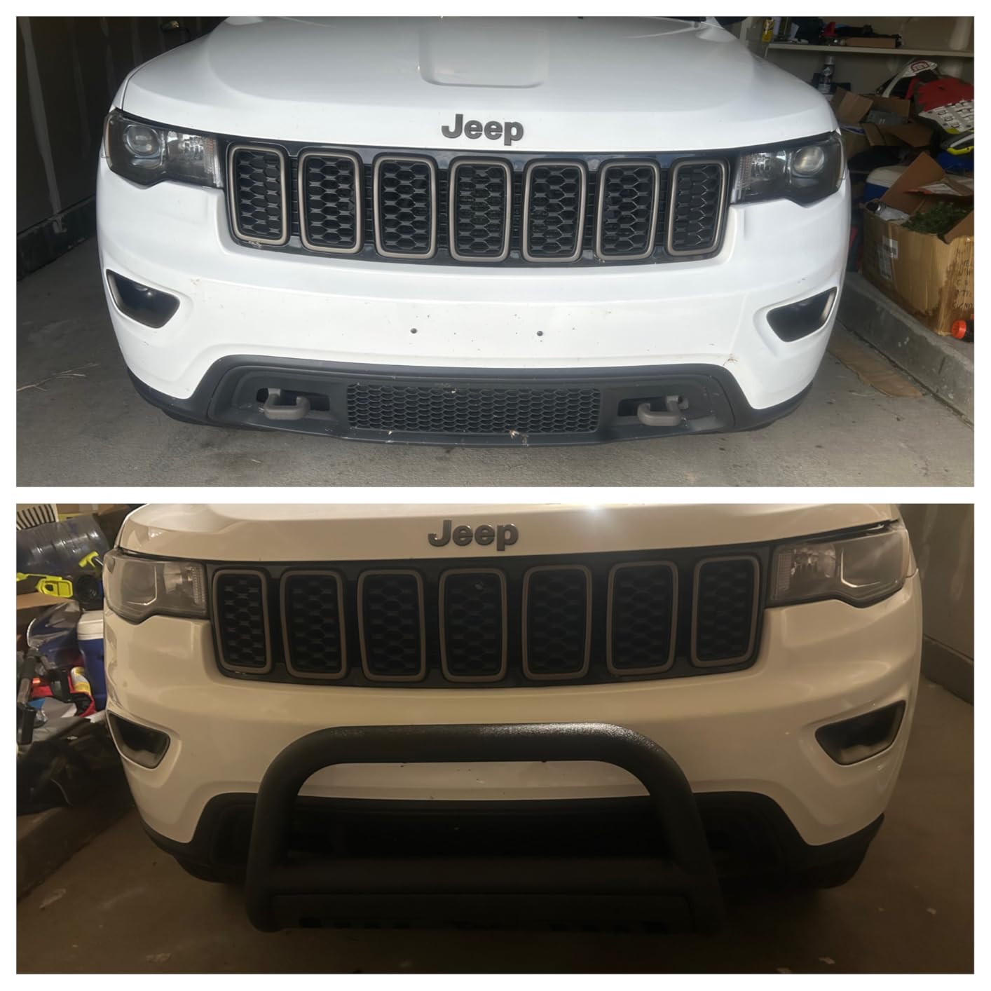 TAC Bull Bar Compatible with 2011-2021 Jeep Grand Cherokee SUV 3