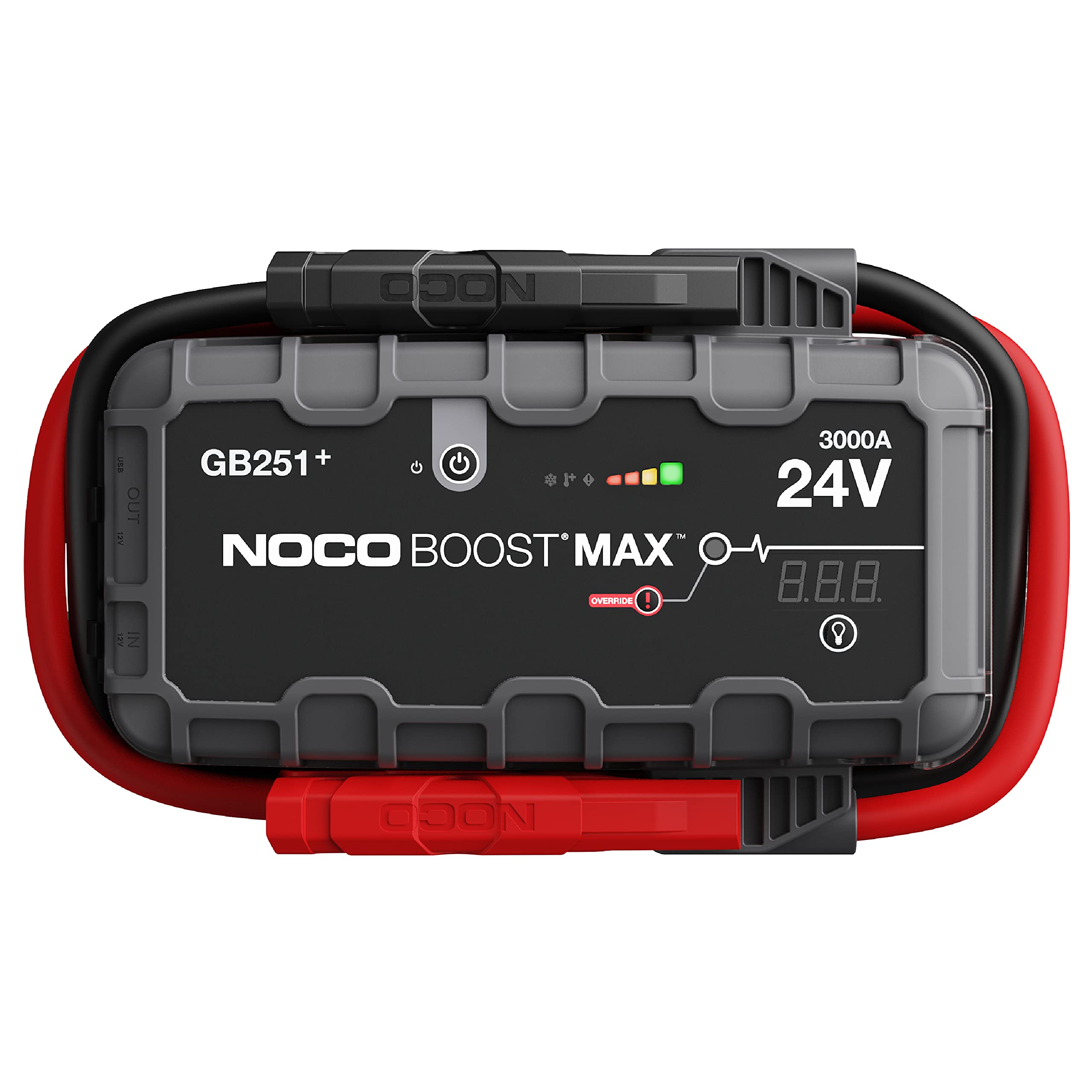 NOCO Boost Max GB251: 3000A UltraSafe Jump Starter - 24V Lithium Battery Booster Pack, Portable Jump Box, Power Bank & Jumper Cables - for 32L Gas and Diesel Engines customer photo 1